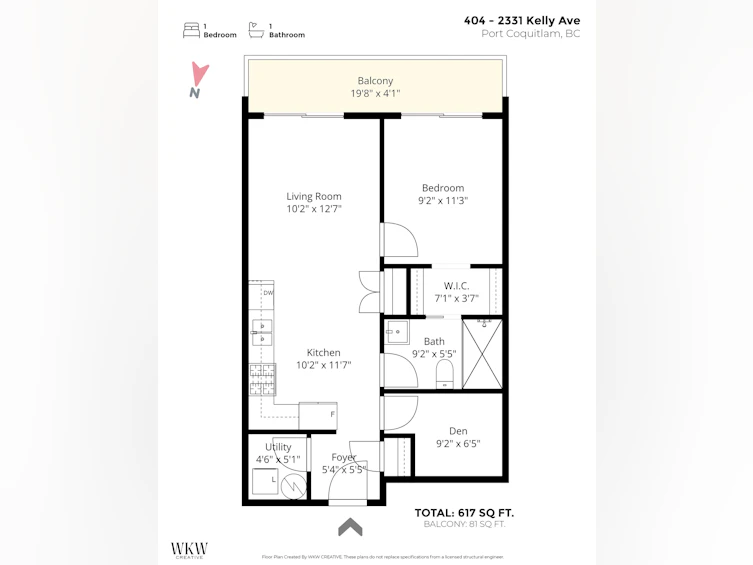 404-2331 Kelly Avenue, Port Coquitlam, BC, V3C 0T4 - 4