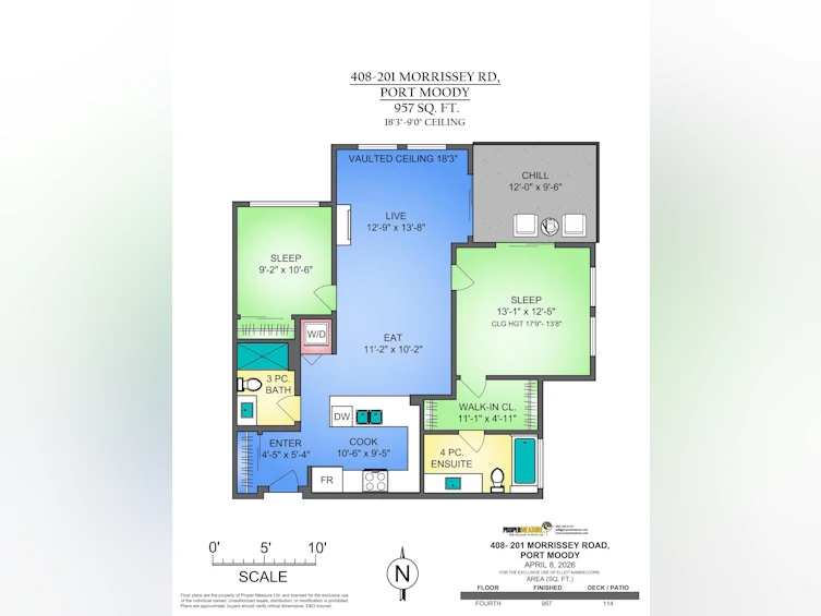 408-201 Morrissey Road, Port Moody, BC, V3H 0E5 - 40
