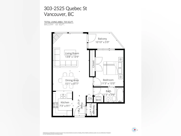 303-2525 Quebec Street, Vancouver, BC, V5T 4R5 - 26
