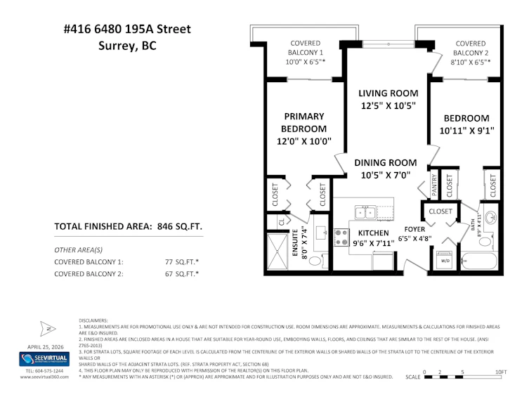 416-6480 195a Street, Surrey, BC, V4N 6P1 - 31