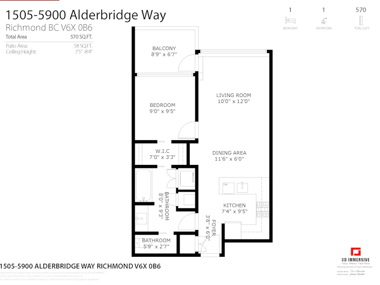 1505-5900 Alderbridge Way, Richmond, BC, V6X 0B6 - 23