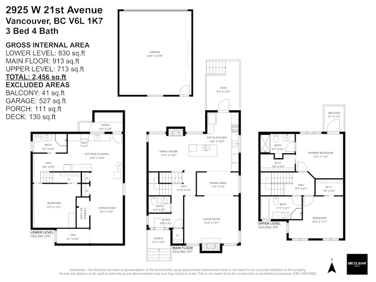 2925 W 21st Avenue, Vancouver, BC, V6L 1K7 - 2