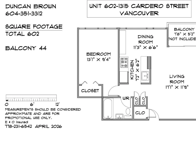 602-1315 Cardero Street, Vancouver, BC, V6G 2J2 - 23