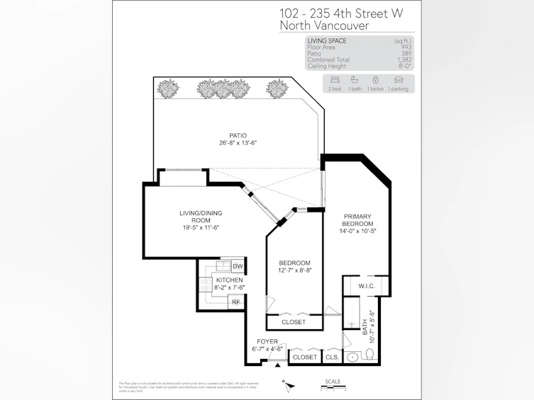 102-235 W 4th Street, North Vancouver, BC, V7M 1H8 - 29