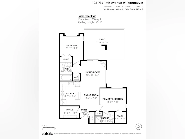 102-736 W 14th Avenue, Vancouver, BC, V5Z 1P9 - 38