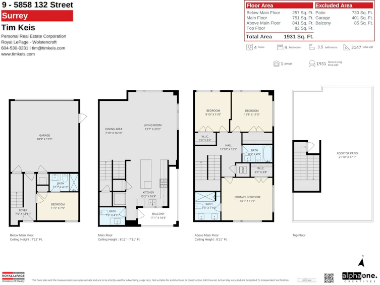 9-5858 132 Street, Surrey, BC, V3X 1N1 - 37