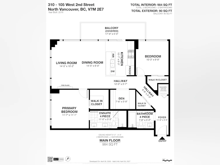 310-105 W 2nd Street, North Vancouver, BC, V7M 0E3 - 26