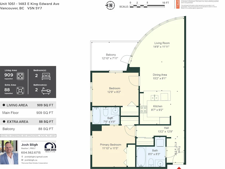 1051-1483 E King Edward Avenue, Vancouver, BC, V5N 5Z3 - 8
