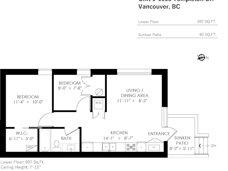 1-1933 Templeton Drive, Vancouver, BC, V5N 4V9 - 15