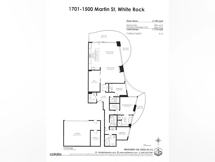 1701-1500 Martin Street, Surrey, BC, V3Z 2L5 - 24