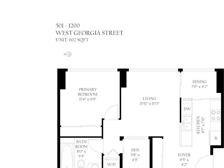 501-1200 W Georgia Street, Vancouver, BC, V6E 4R2 - 34