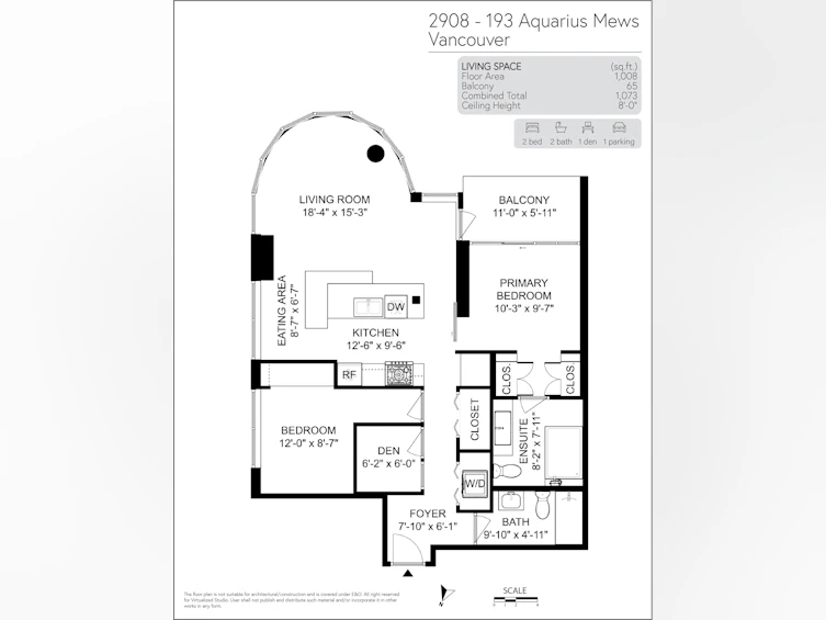 2908-193 Aquarius Mews, Vancouver, BC, V6Z 2Z2 - 28