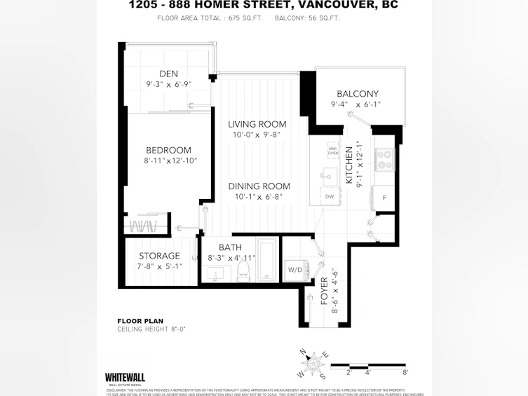 1205-888 Homer Street, Vancouver, BC, V6B 0H7 - 34