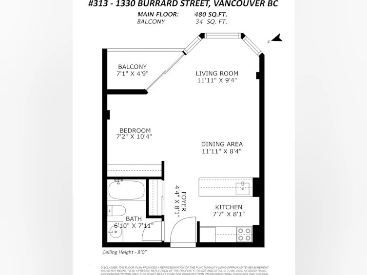 313-1330 Burrard Street, Vancouver, BC, V6Z 2B8 - 21