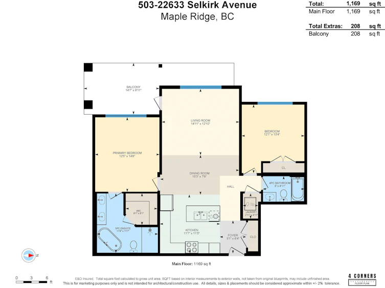 503-22633 Selkirk Avenue, Maple Ridge, BC, V2X 1C7 - 24