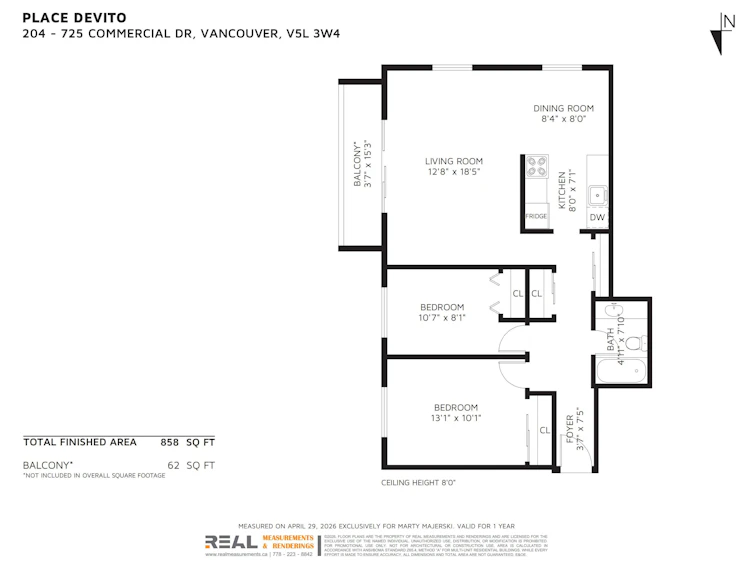 204-725 Commercial Drive, Vancouver, BC, V5L 3W4 - 32