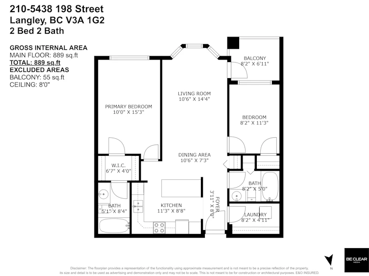 210-5438 198 Street, Langley, BC, V3A 1G2 - 23