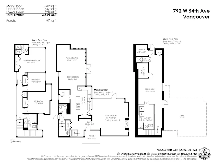 792 W 54th Avenue, Vancouver, BC, V6P 1M5 - 20