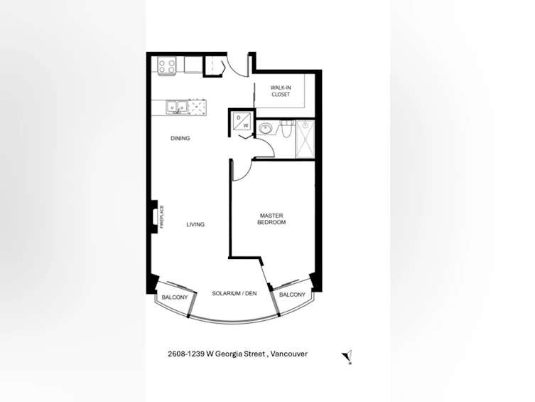 2608-1239 W Georgia Street, Vancouver, BC, V6E 4R8 - 23