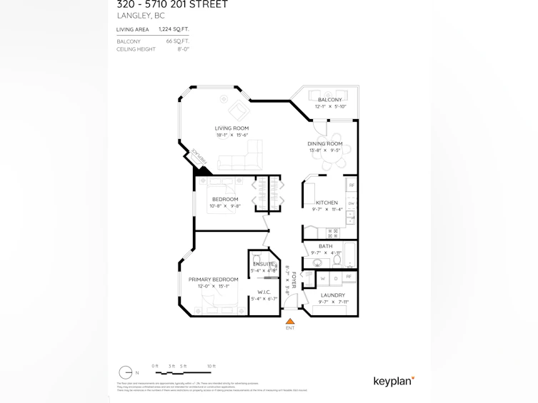 320-5710 201 Street, Langley, BC, V3A 8A8 - 29