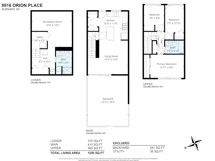 8916 Orion Place, Burnaby, BC, V3J 1A2 - 27