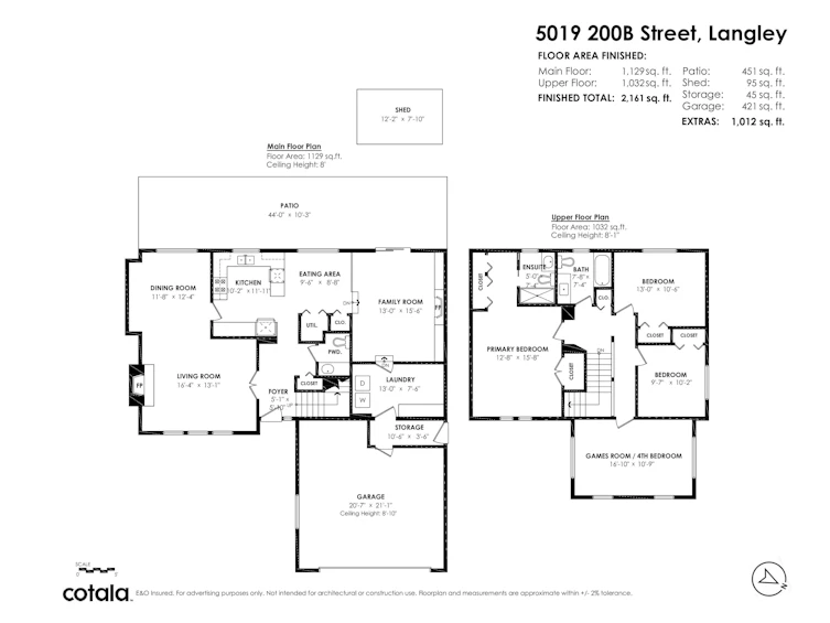 5019 200b Street, Langley, BC, V3A 7J1 - 5