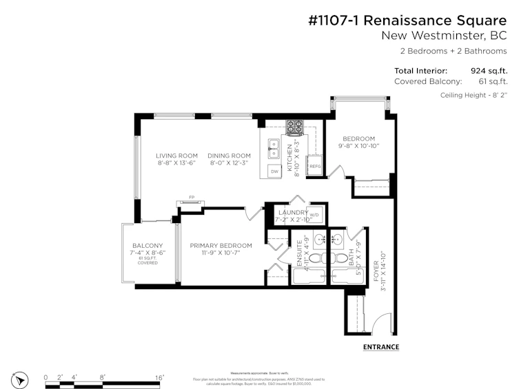 1107-1 Renaissance Square, New Westminster, BC, V3M 0B6 - 15