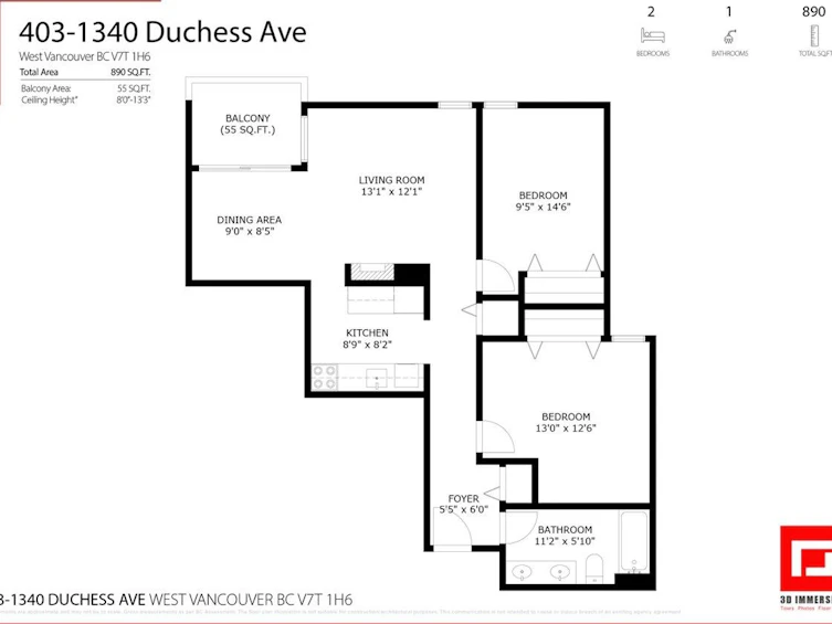 403-1340 Duchess Avenue, West Vancouver, BC, V7T 1H6 - 30