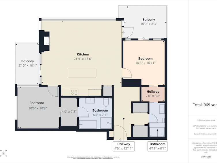 1602-7088 18th Avenue, Burnaby, BC, V3N 0A2 - 23