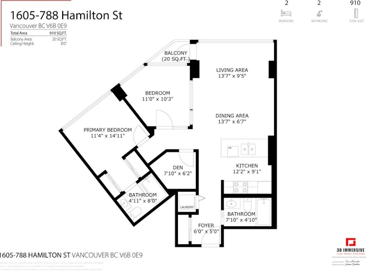 1605-788 Hamilton Street, Vancouver, BC, V6B 0E9 - 38