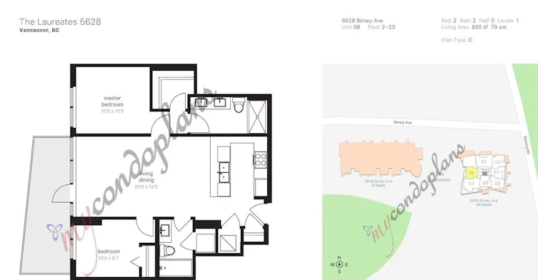 208-5628 Birney Avenue, Vancouver, BC, V6S 0H8 - 4