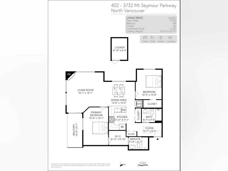 402-3732 Mt Seymour Parkway, North Vancouver, BC, V7G 1C3 - 33