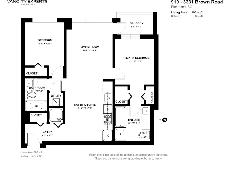 910-3331 Brown Road, Richmond, BC, V6X 0P5 - 39