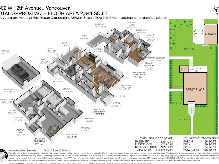 4402 W 12th Avenue, Vancouver, BC, V6R 2R2 - 4