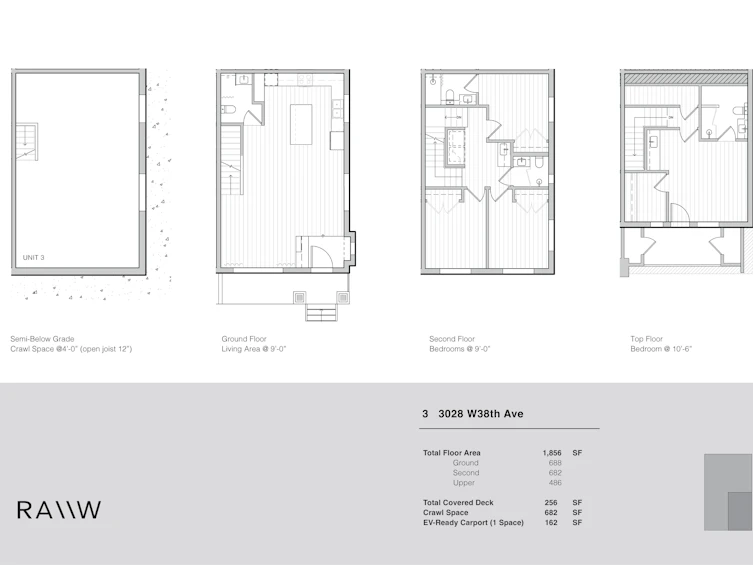 3-3028 W 38th Ave, Vancouver, BC, V6N 2X3 - 2