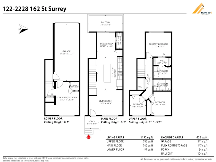 122-2228 162 Street, Surrey, BC, V3Z 6P4 - 3
