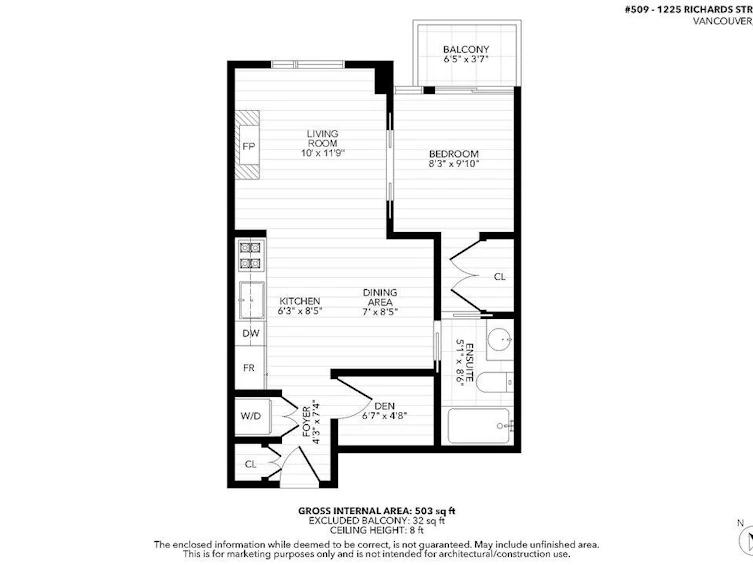 509-1225 Richards Street, Vancouver, BC, V6B 1E6 - 40