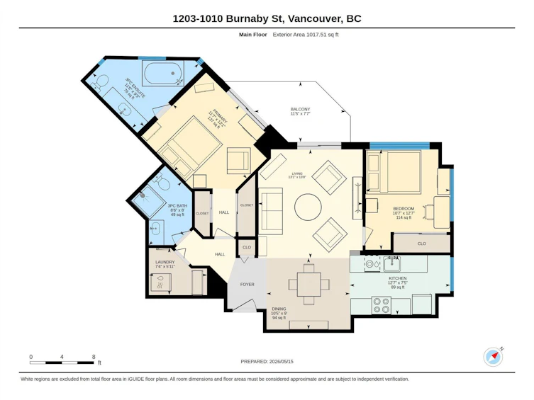 1203-1010 Burnaby Street, Vancouver, BC, V6E 4L8 - 36