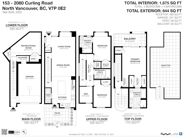 153-2060 Curling Road, North Vancouver, BC, V7P 0E1 - 38