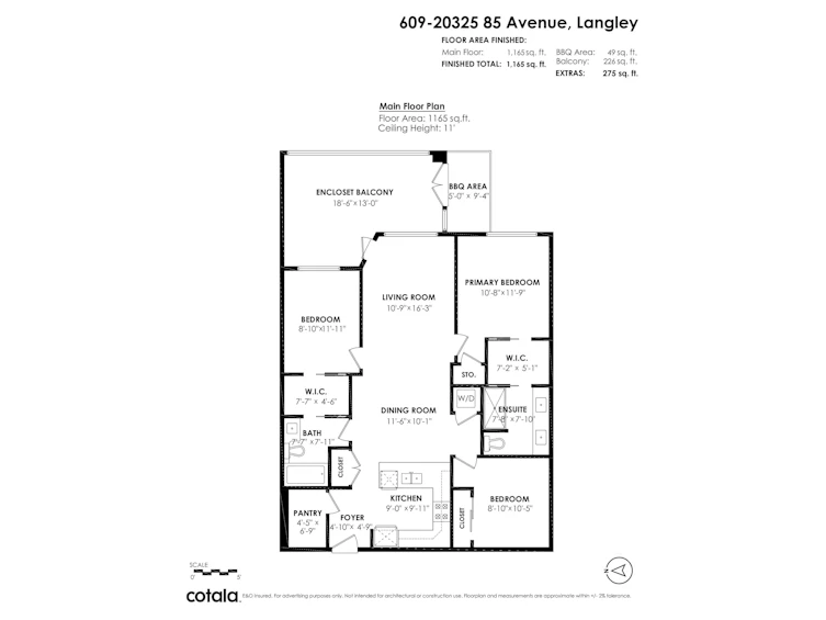 609-20325 85 Avenue, Langley, BC, V2Y 3L2 - 40
