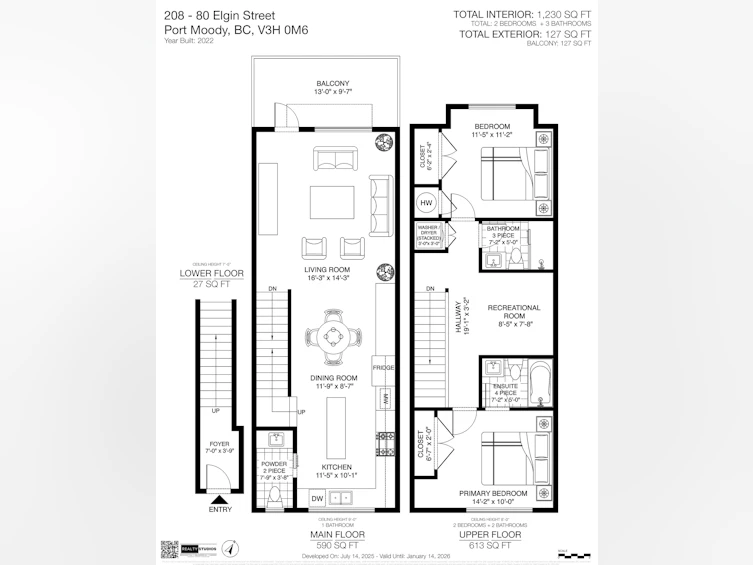 208-80 Elgin Street, Port Moody, BC, V3H 0M6 - 34