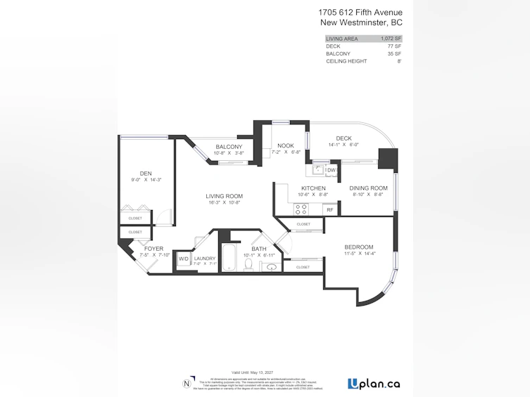 1705-612 Fifth Avenue, New Westminster, BC, V3M 1X5 - 38