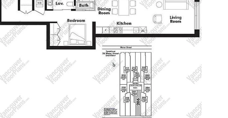 206-36 Water Street, Vancouver, BC, V6B 0B7 - 21