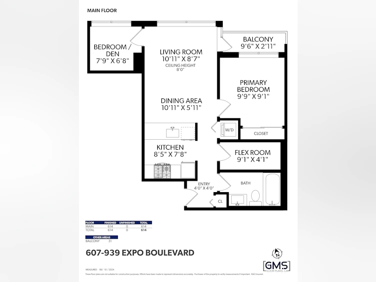 607-939 Expo Boulevard, Vancouver, BC, V6Z 3G7 - 21