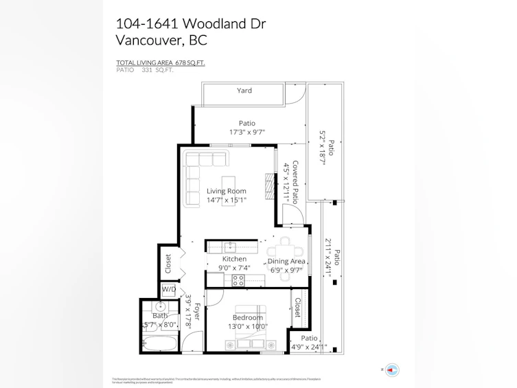 104-1641 Woodland Drive, Vancouver, BC, V5L 3S9 - 23