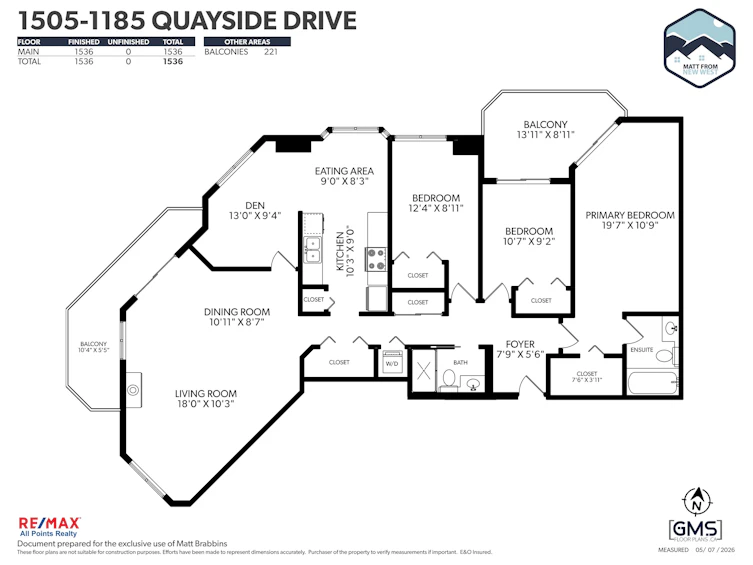 1505-1185 Quayside Drive, New Westminster, BC, V3M 6T8 - 2