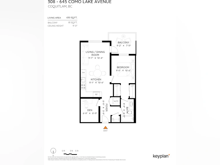308-645 Como Lake Avenue, Coquitlam, BC, V3J 0N9 - 34