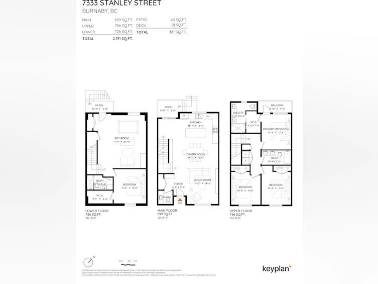 2-7333 Stanley Street, Burnaby, BC, V5E 3B4 - 2