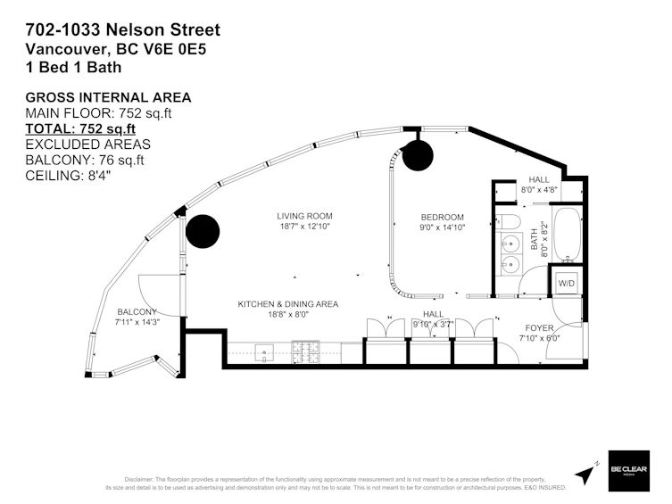 702-1033 Nelson Street, Vancouver, BC, V6E 0E5 - 29