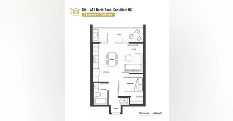 906-691 North Road, Burnaby, BC, V3J 0H9 - 8